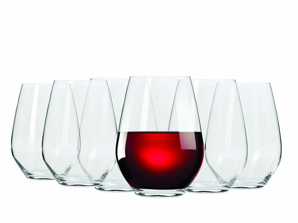 Juego de 6 vasos para vino
