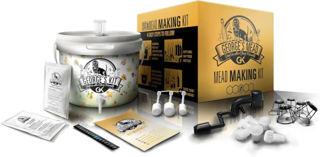 Kit basico de elaboración de hidromiel