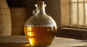 damajuana de cristal