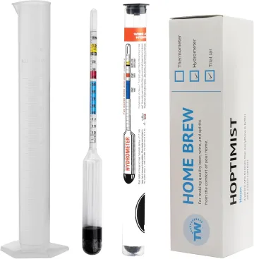 kit de densímetro más probeta